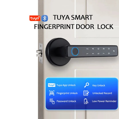 Smart fingerprint door lock keyless entry