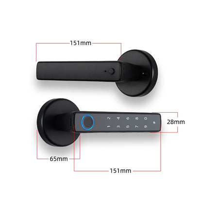 Smart fingerprint door lock keyless entry