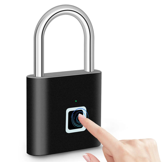 Keyless USB Charging Fingerprint Lock Smart Padlock