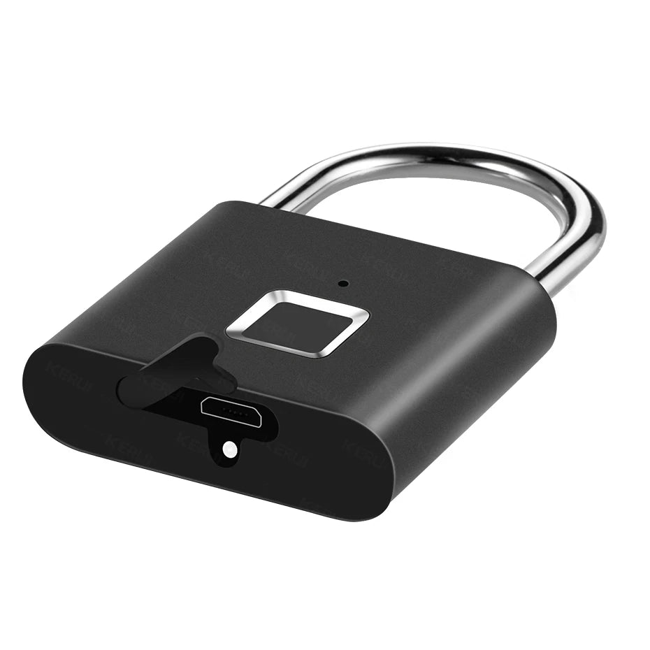 Keyless USB Charging Fingerprint Lock Smart Padlock